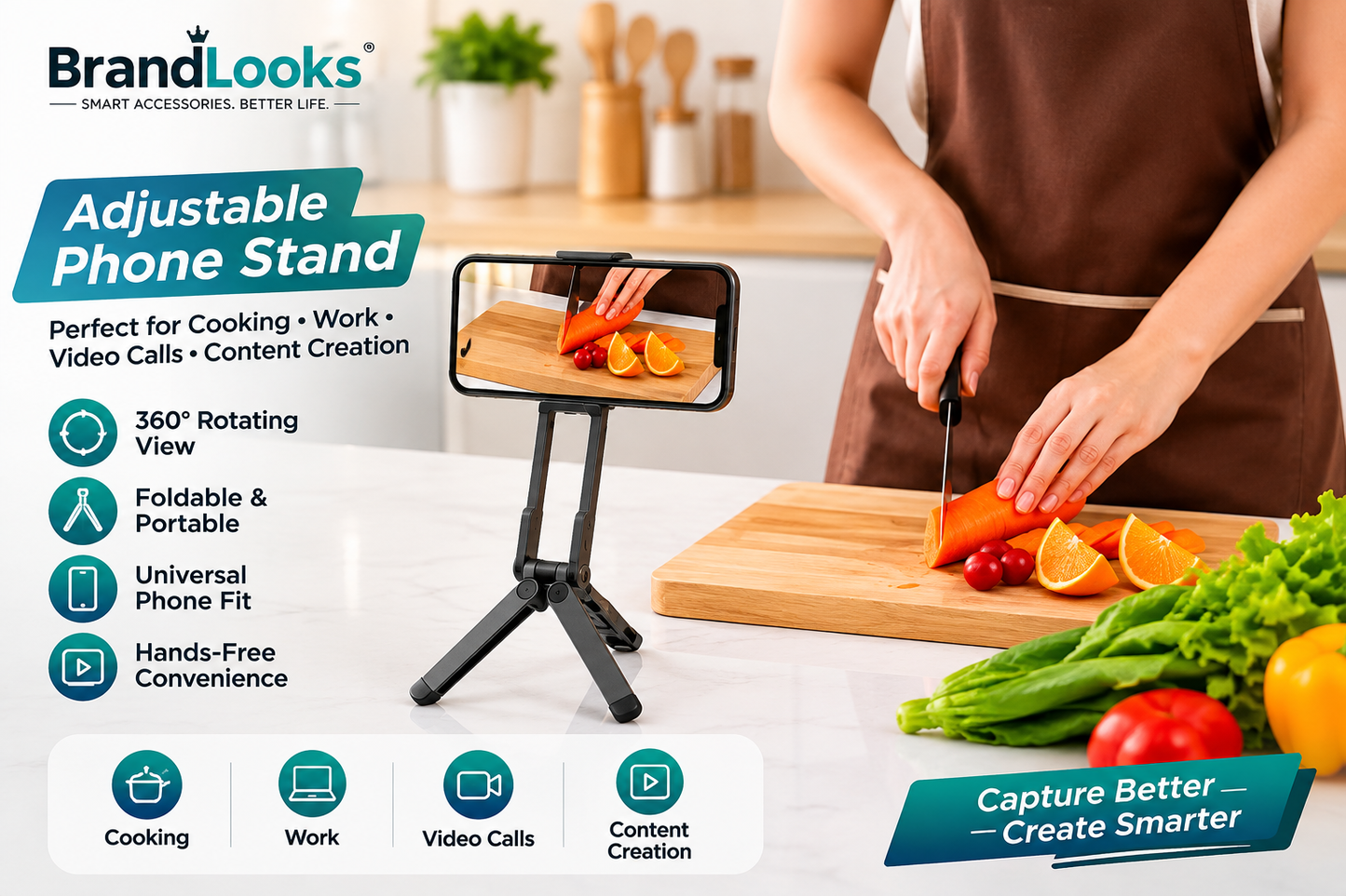 Vantage V3 - Magnetic Phone Tripod
